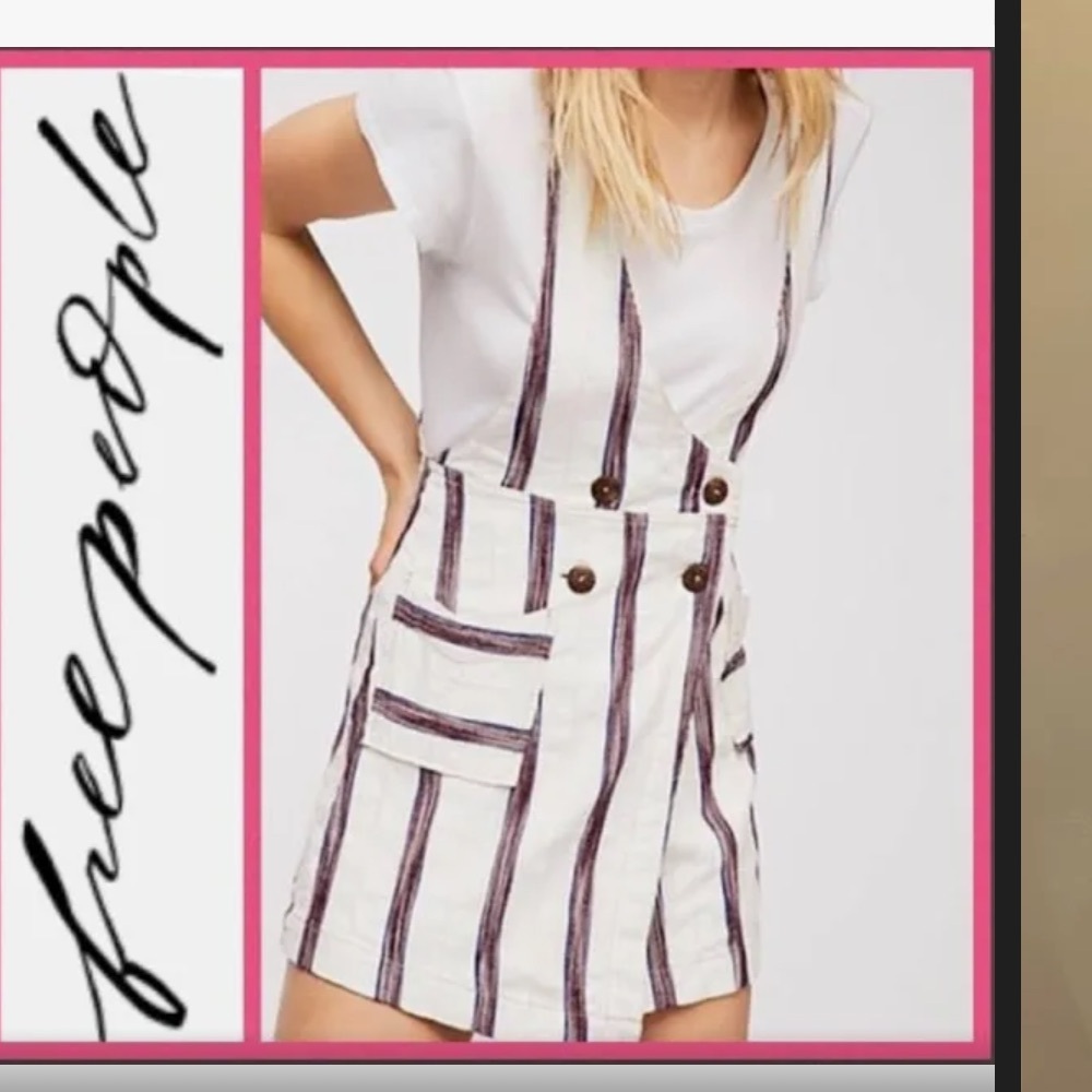 NWT Free People Stripe Canyonlands Jumper